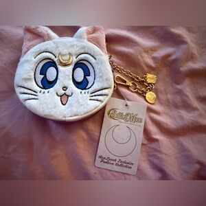 Sailor Moon Plush Luna & Artemis Coin Purse